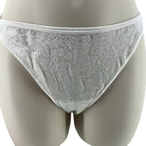 Soma Vanishing Edge Bikini Ivory Lace Womens Medium
